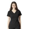 Bluza uniforma medicala, WonderWink Aero, 6129-BLAC S