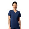 Bluza uniforma medicala, WonderWink Thrive, 6122-NAVY S