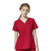 Bluza uniforma medicala, W123, 6555-REDT XL