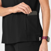 Bluza uniforma medicala, WonderWink Renew, 6334-BLAC
