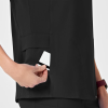 Bluza uniforma medicala, WonderWink Renew, 6334-BLAC