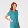 Bluza uniforma medicala, WonderWink Renew, 6334-TEAL XS