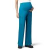 Pantaloni uniforma medicala, maternitate, WonderWork, 545-TEAL M