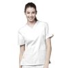 Bluza uniforma medicala, Origins, 6016-WHT S