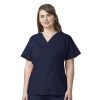Bluza uniforma medicala, WonderFLEX, 6108-NAVY