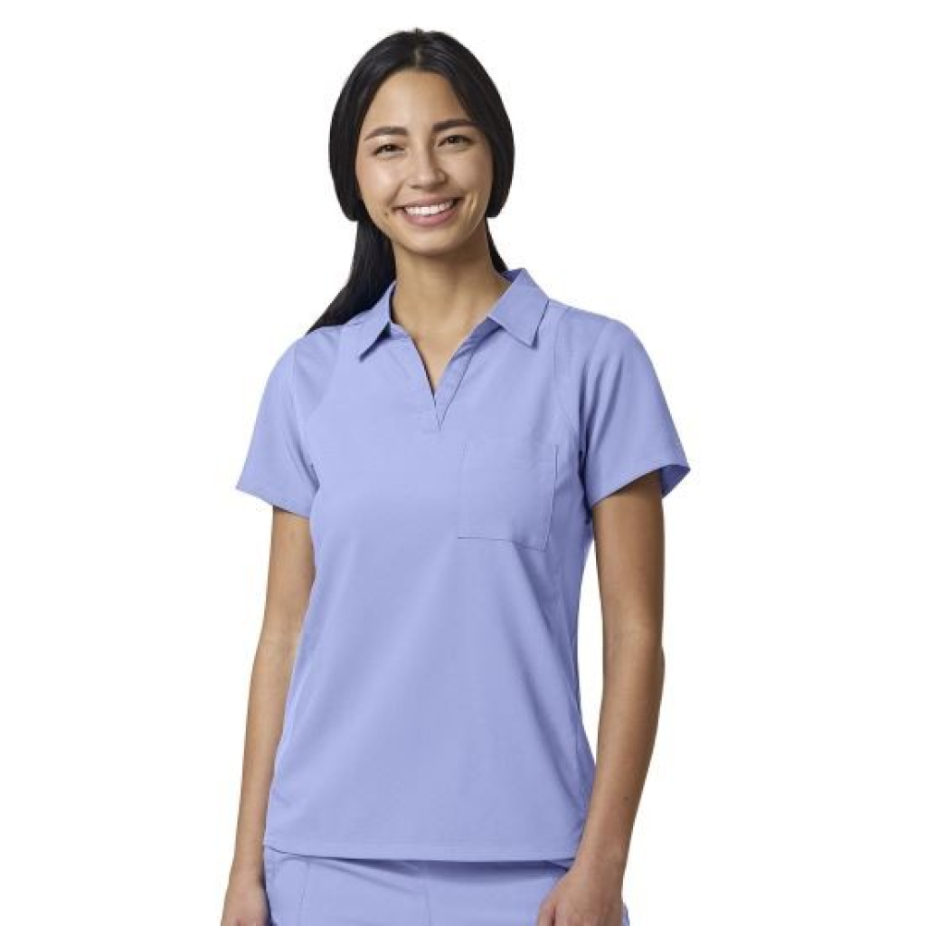 Bluza uniforma medicala cu guler, W123, 6955-CEIL XS