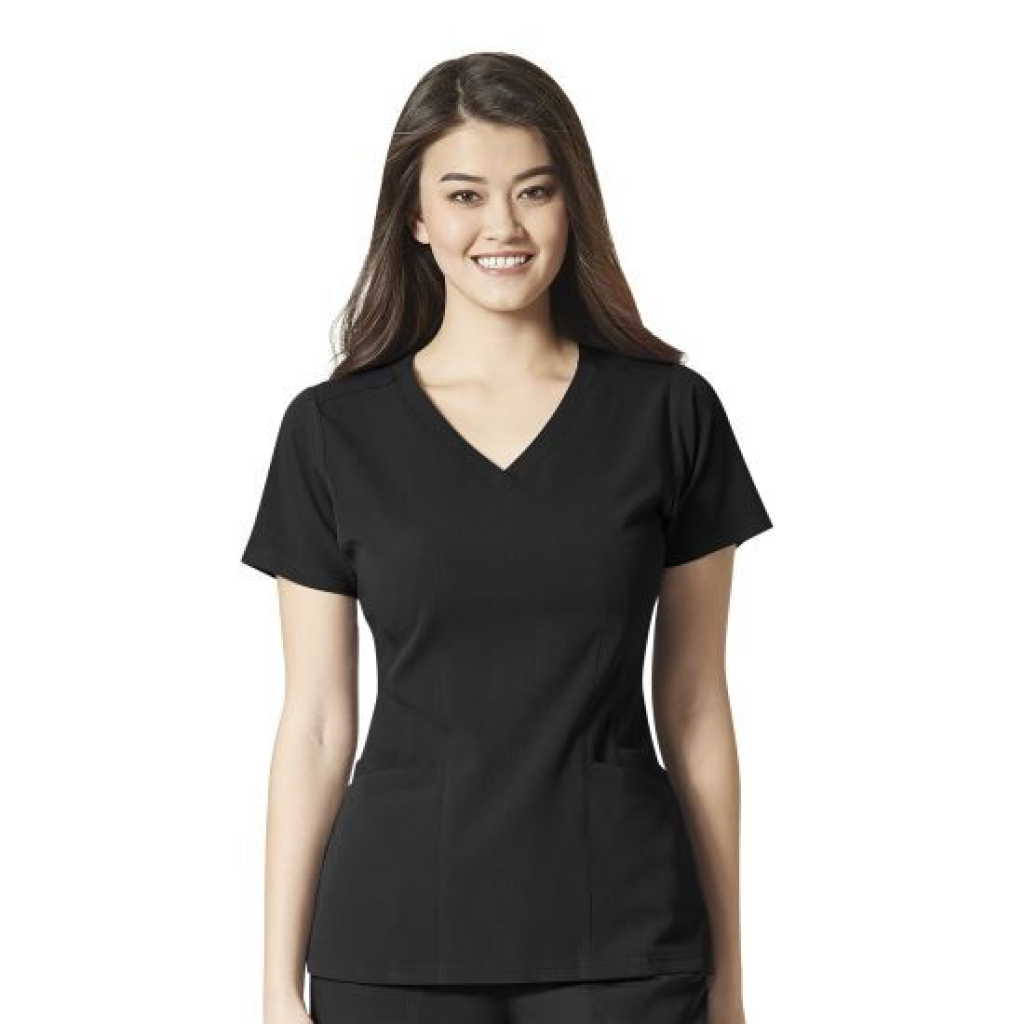 Bluza uniforma medicala, WonderWink Aero, 6129-BLAC 3XL