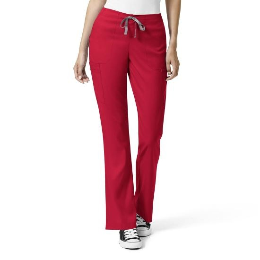 Pantaloni uniforma medicala, WonderWink PRO, 5319-REDT S