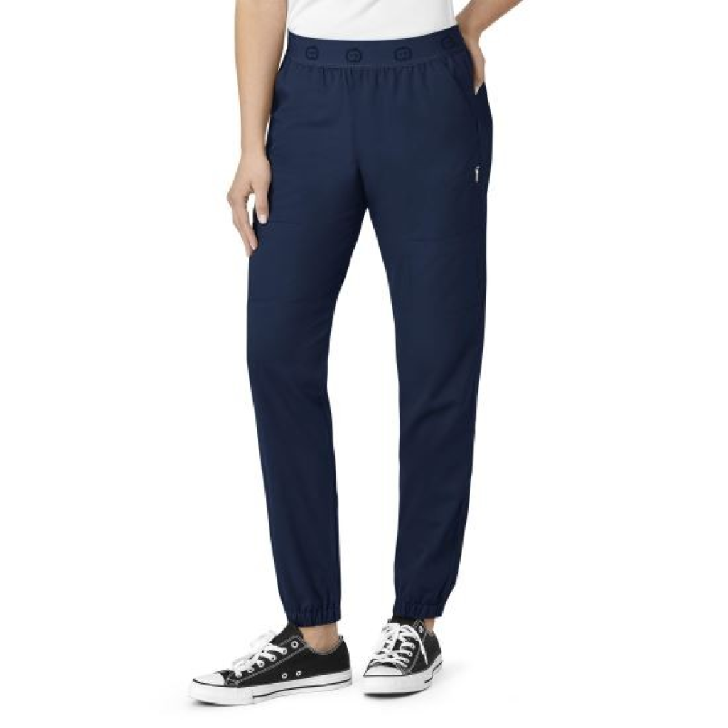 Pantaloni uniforma medicala, WonderWink PRO, 5719-NAVY XS - LUNG