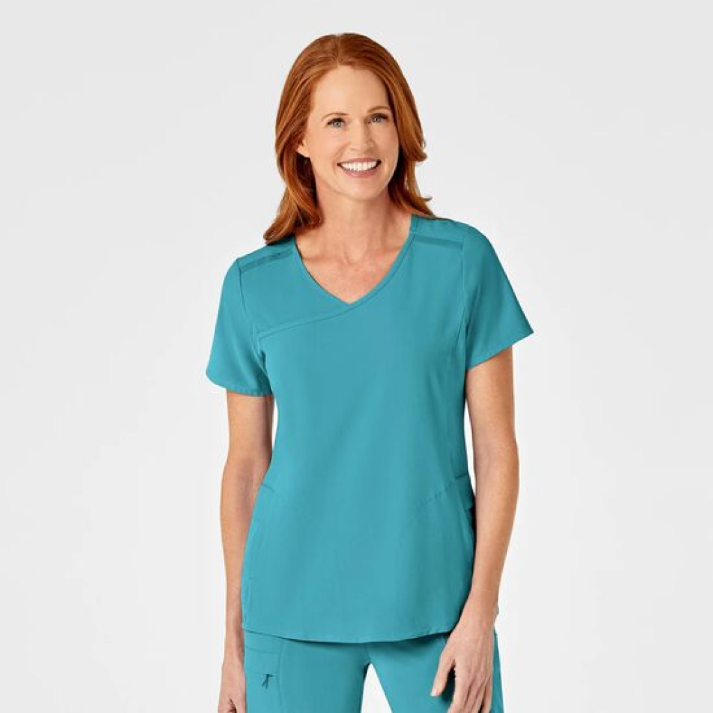 Bluza uniforma medicala, WonderWink Renew, 6334-TEAL XS