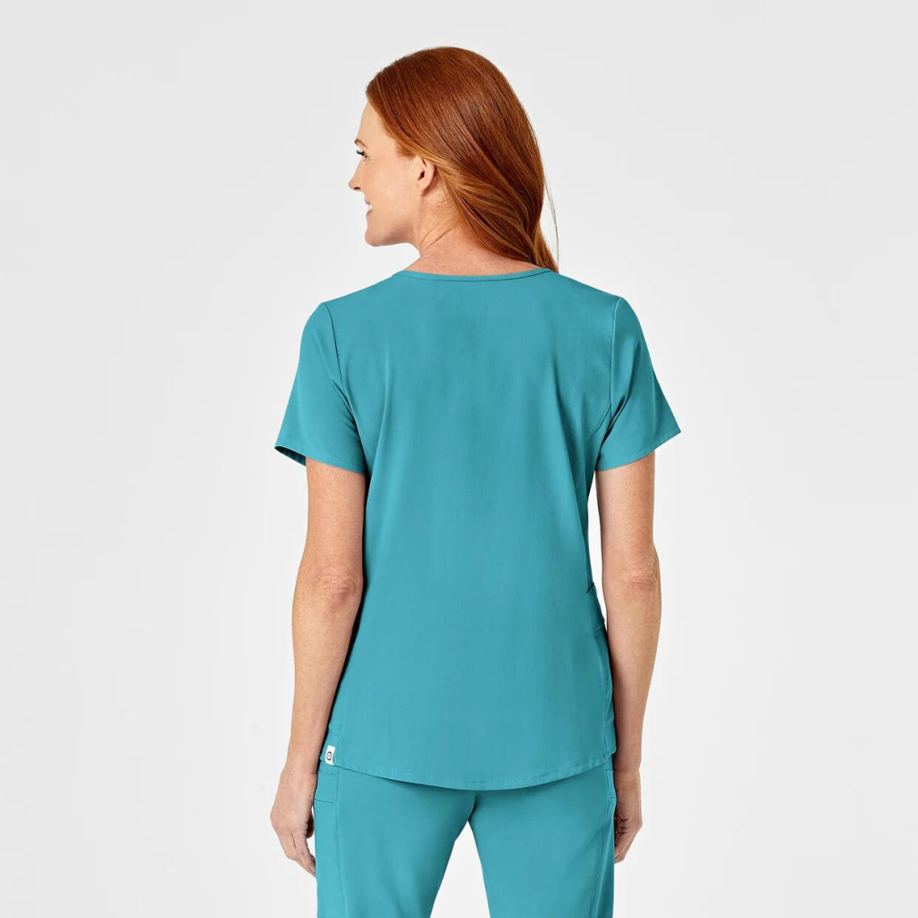 Bluza uniforma medicala, WonderWink Renew, 6334-TEAL XS