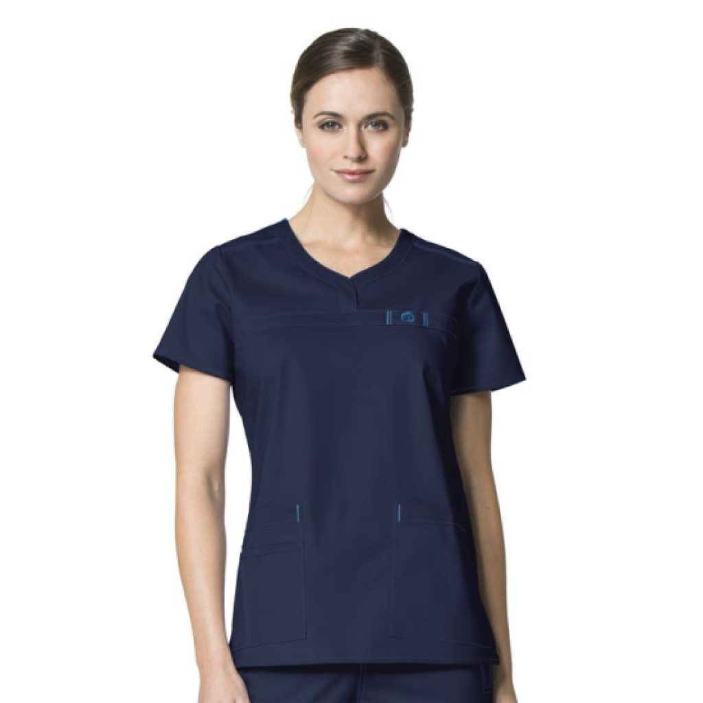 Bluza uniforma medicala, WonderFlex, 6208-NAVY XL