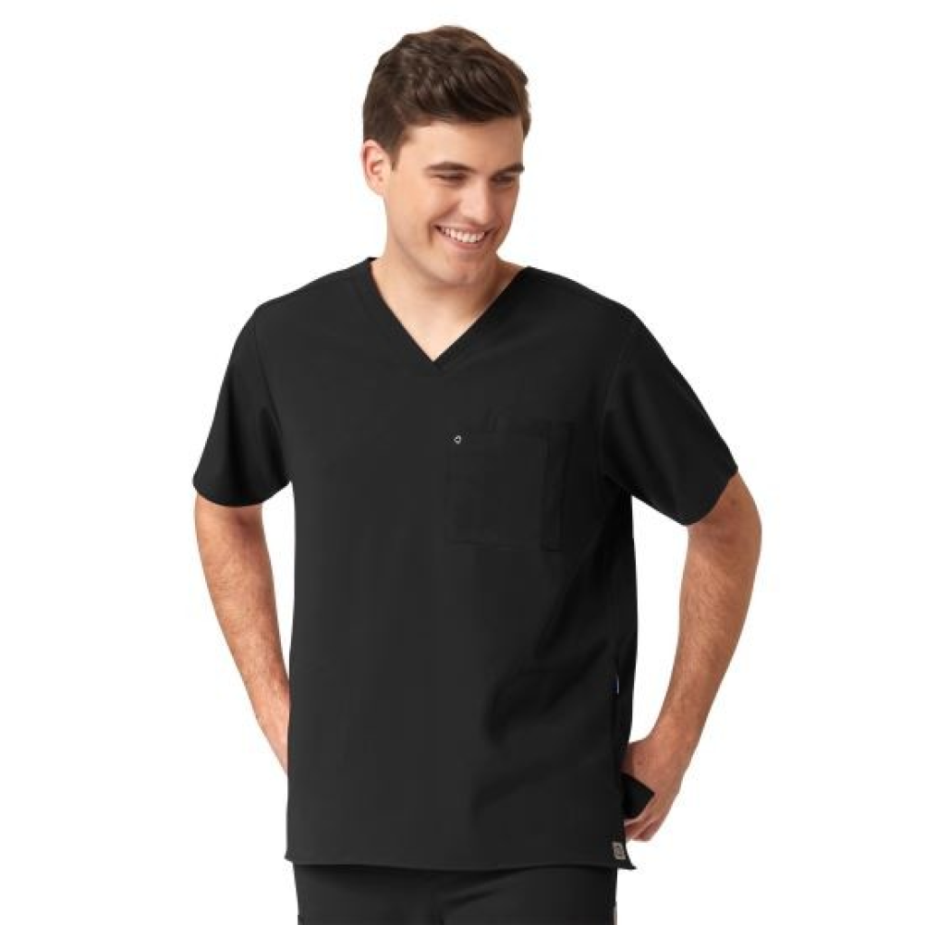 Bluza uniforma medicala, WonderWink Aero, 6429-BLAC S