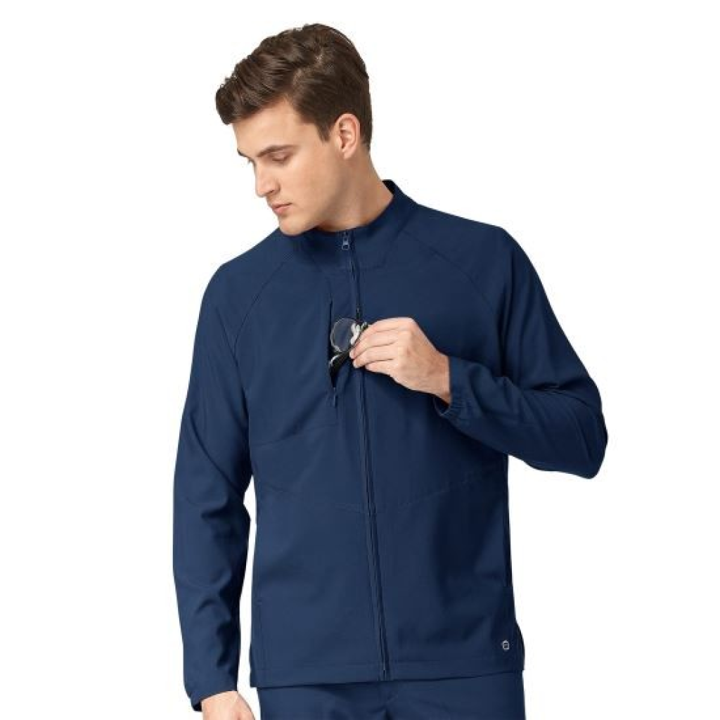 Jacheta uniforma medicala, W123, 8355-NAVY 2XL