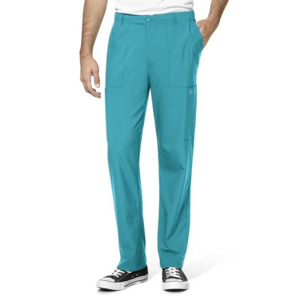 Pantaloni uniforma medicala, W123, 5355-TEAL M - LUNG