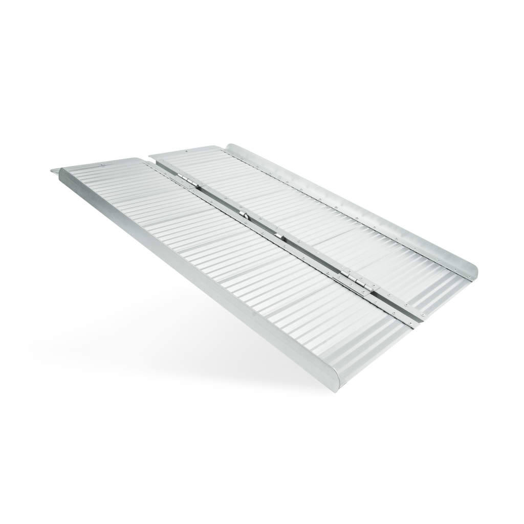 Rampa de aluminiu pentru scaun cu rotile ,lungime 90cm RAM90