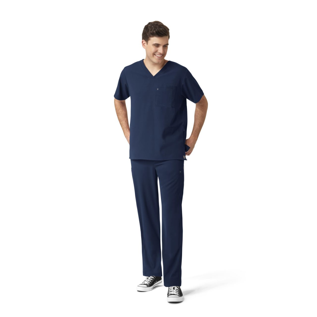 Bluza uniforma medicala, WonderWink Aero, 6429 - NAVY Bleumarin