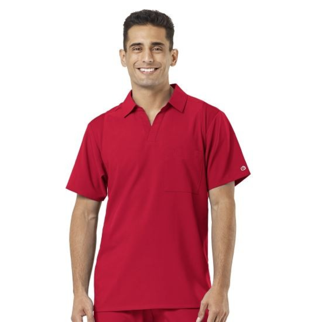 Bluza uniforma medicala, W123, 6055-RED XL