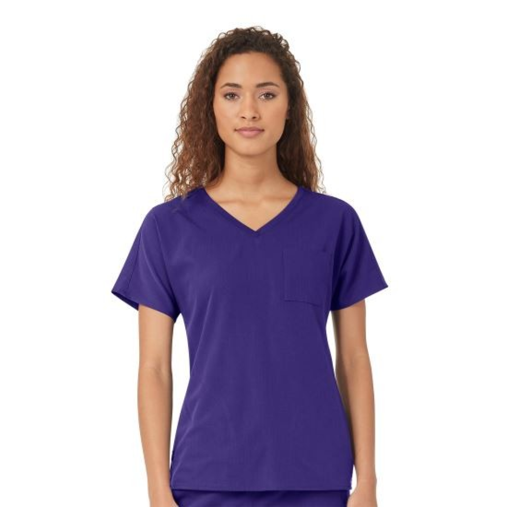 Bluza uniforma medicala, WonderWink Aero, 6329-GRAP L