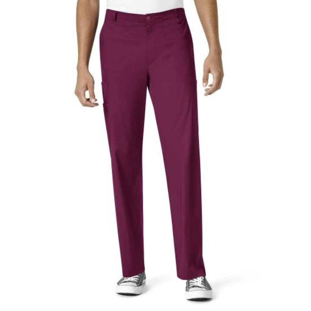Pantaloni uniforma medicala, WonderWink PRO, 5619-WINE 2XL