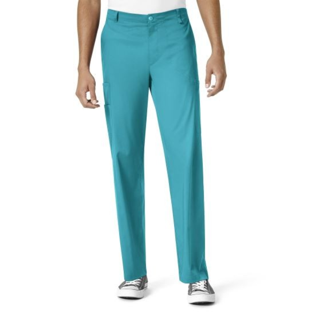 Pantaloni uniforma medicala, WonderWink PRO, 5619-TEAL 2XL - LUNG