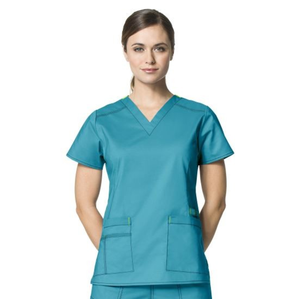 Bluza uniforma medicala, WonderFLEX, 6108-RTL L