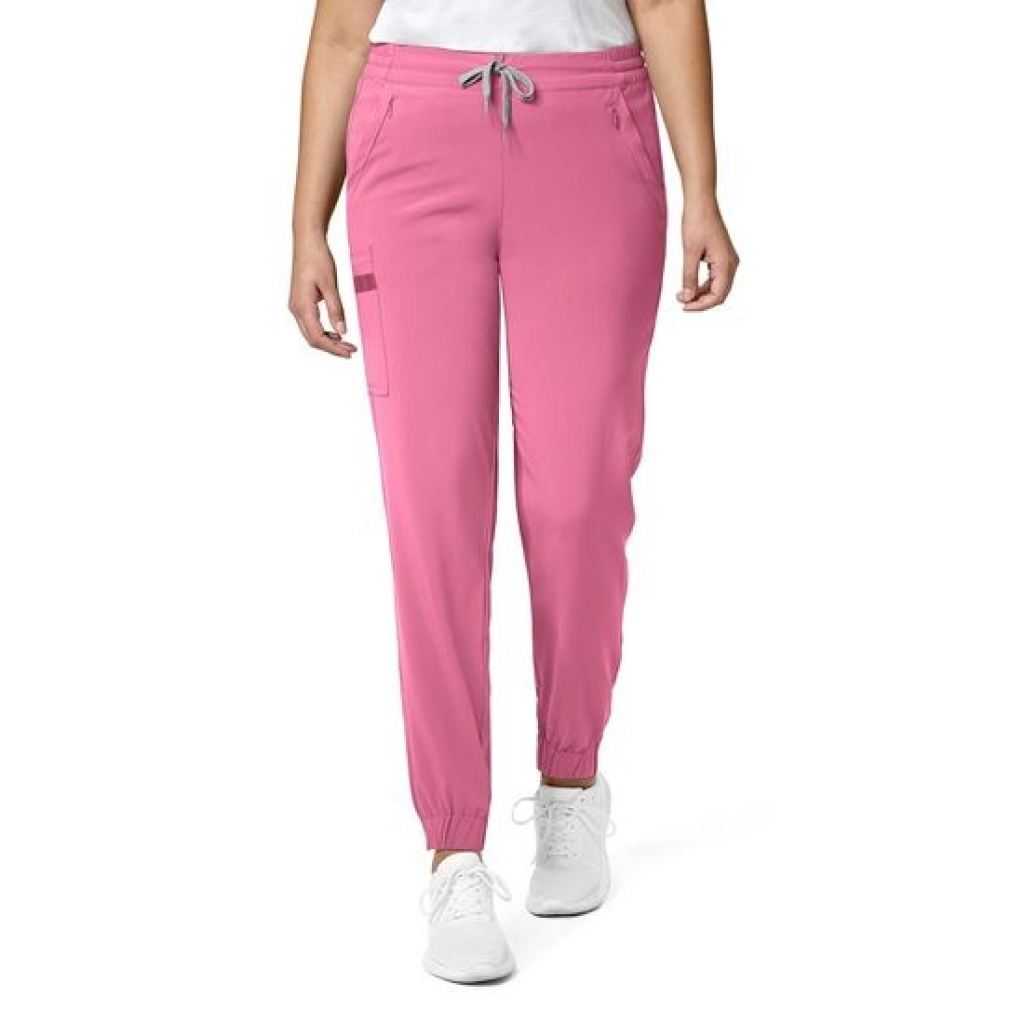 Pantaloni uniforma medicala, WonderWink Renew, 5234-ROSE M