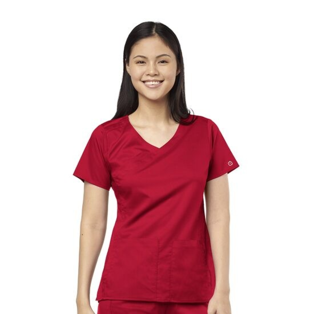Bluza uniforma medicala, WonderWink PRO, 6519-REDT S