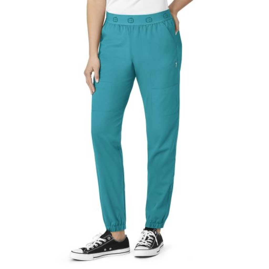 Pantaloni uniforma medicala, WonderWink PRO, 5719-TEAL XL