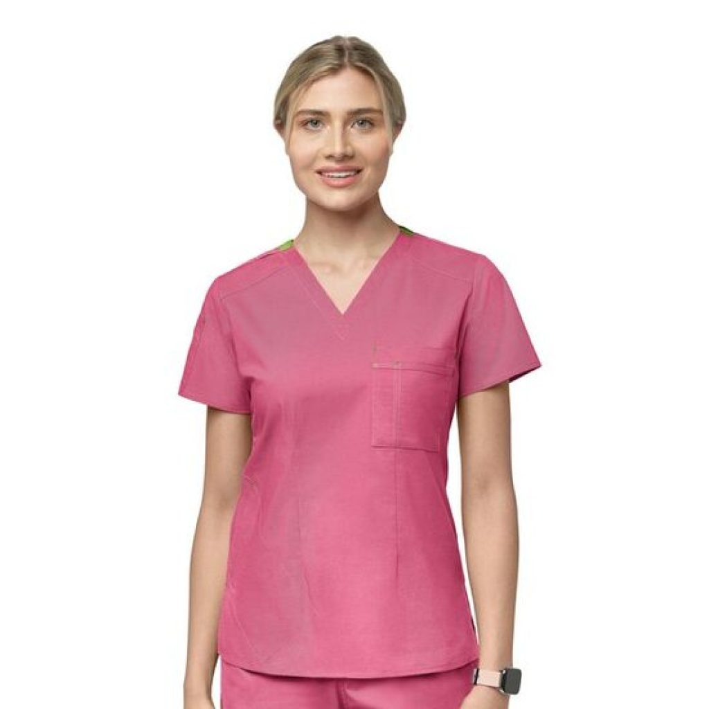 Bluza uniforma medicala, WonderFLEX, 6218-PYA S